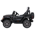 Elektrické autíčko Jeep Wrangler Rubicon Lift 4x4, 24V - čierne
